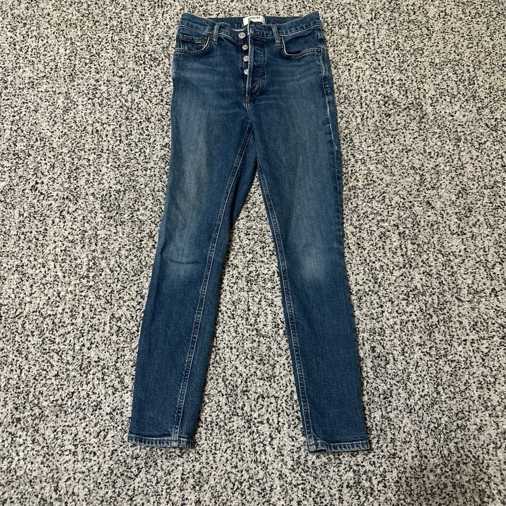 Agolde Dark Blue Skinny Jeans . Size 24